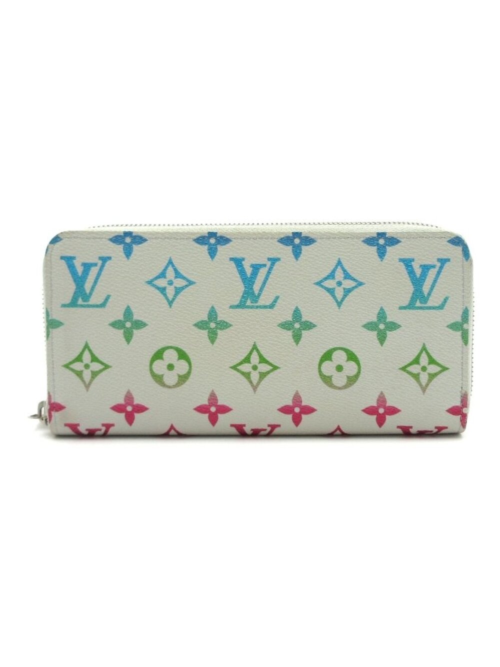 Louis Vuitton Wallet Zippy Horizontal Gradient Gray